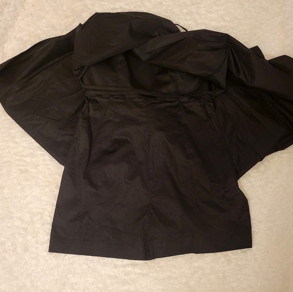 TIBI playsuit strapless wrap effect Jumpsuit,color black, size 6 - Picture 5 of 13